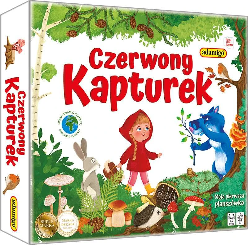 Adamigo Raudona Kepuraitė stalo žaidimas 07813