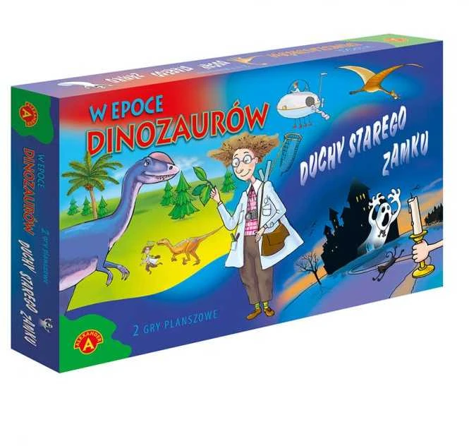Alexander Aleksandro 2 viename stalo žaidimas – Dinozaurų ir senosios pilies vaiduoklių amžiuje GR0797