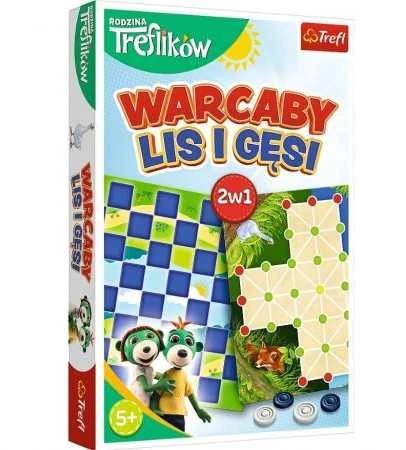 TREFL 02301 Šaškių žaidimas / Lapė ir žąsys - Treflik šeima