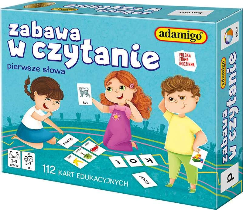 Adamigo Linksmas skaitymas Mokomasis žaidimas