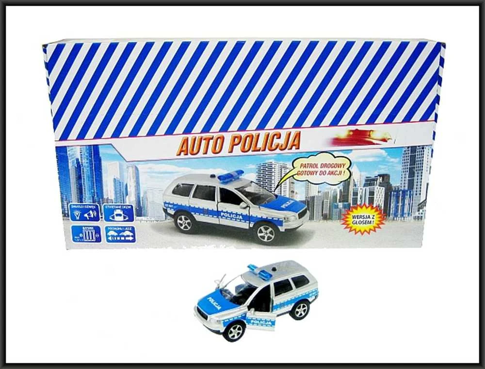 HKG Hipo Auto Police 11cm su balsu SW-16-11P/PL p12 kaina už 1 vnt.