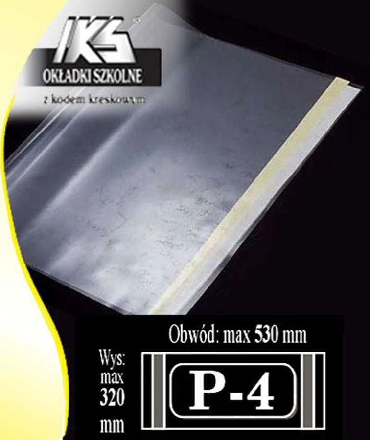 Skaidrus lipnus knygų viršelis IKS P-4 A4 formatui