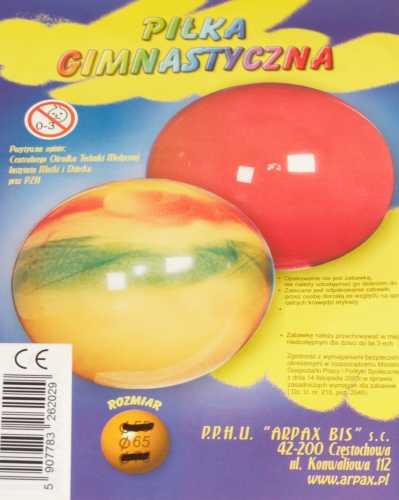 Arpax šokinėjimo kamuolys 45cm