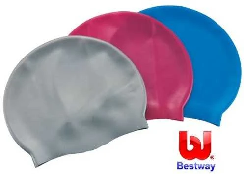 Silikoninė plaukimo kepuraitė Bestway, sidabrinė