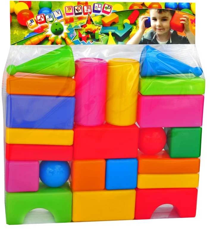 Czako Shako Blocks 22 elementai maišelyje