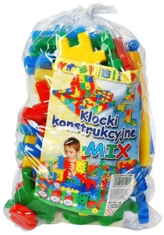 Czako Bączek Statybinių blokelių mišinys 40 vnt.