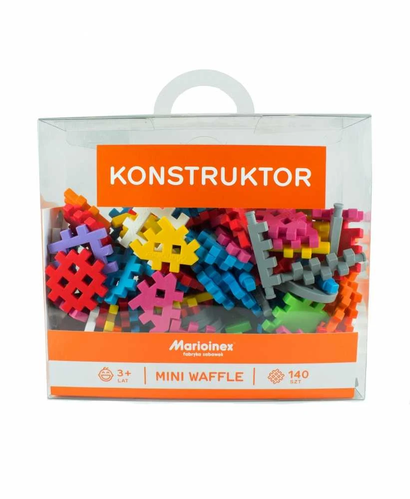 Marioinex Mini vaflinės statybinės plytos 140 vnt.