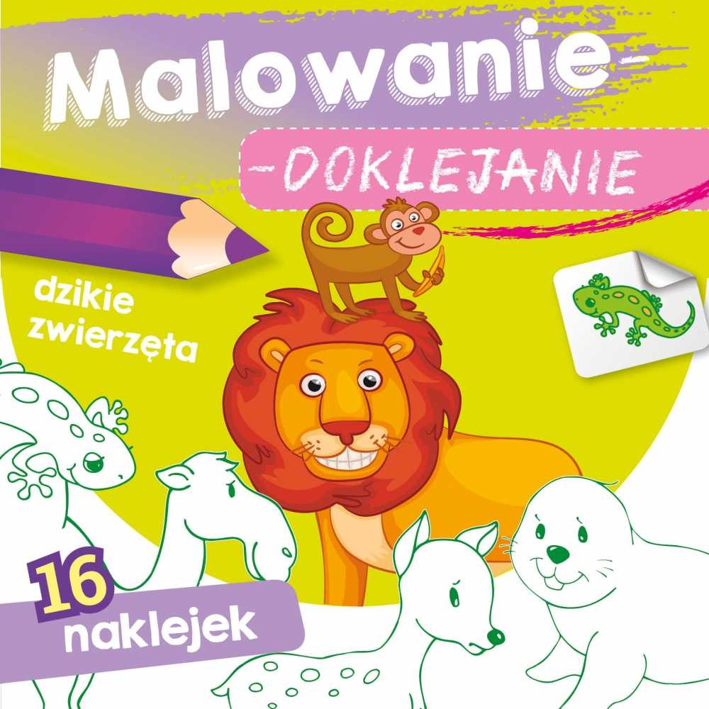 Skrzat Wydawnictwo Tapyba-klijavimas Laukiniai gyvūnai 59970