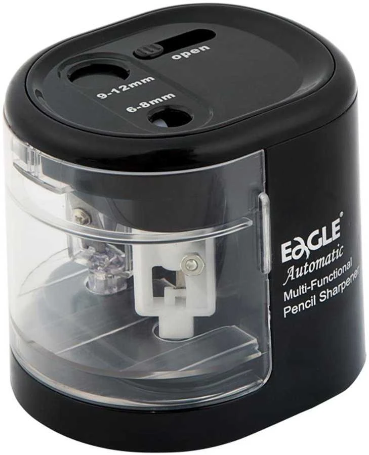 Elektrinis drožtukas EG-5161USB, Eagle, dvigubas, juodos sp. korpusas