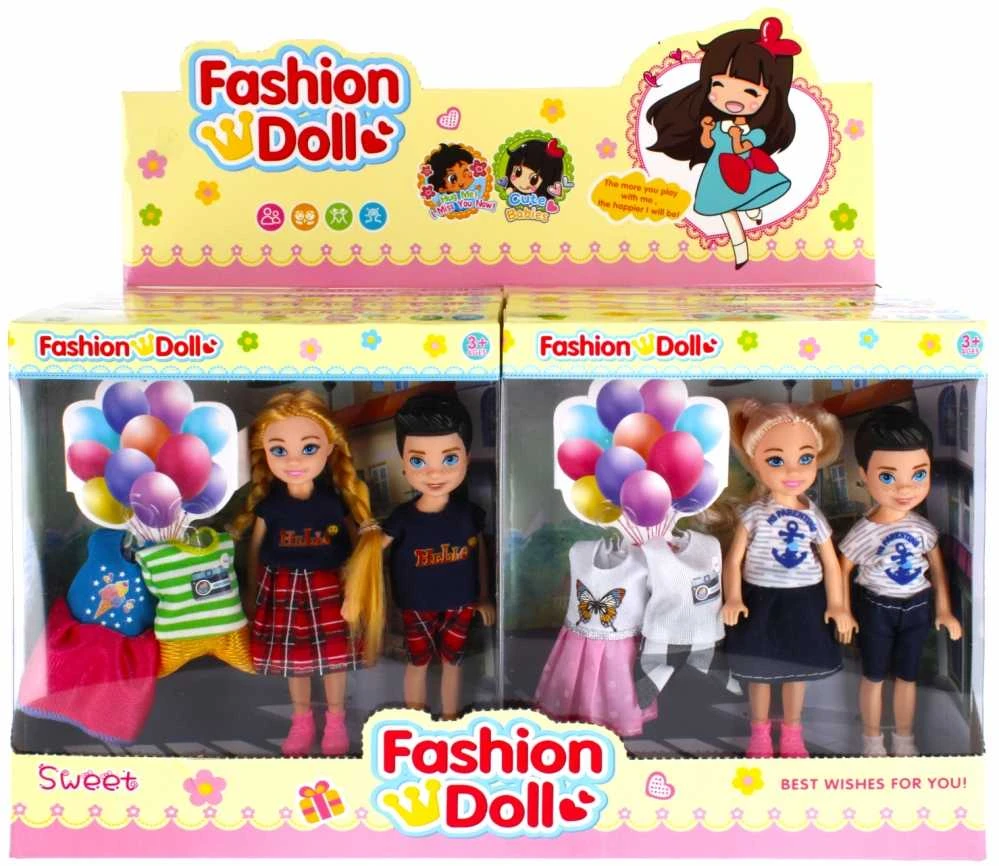 Mega Creative DOLL 15CM AKC 18X20X5 MC 2PCS MIX4 DISP8 / 96/192