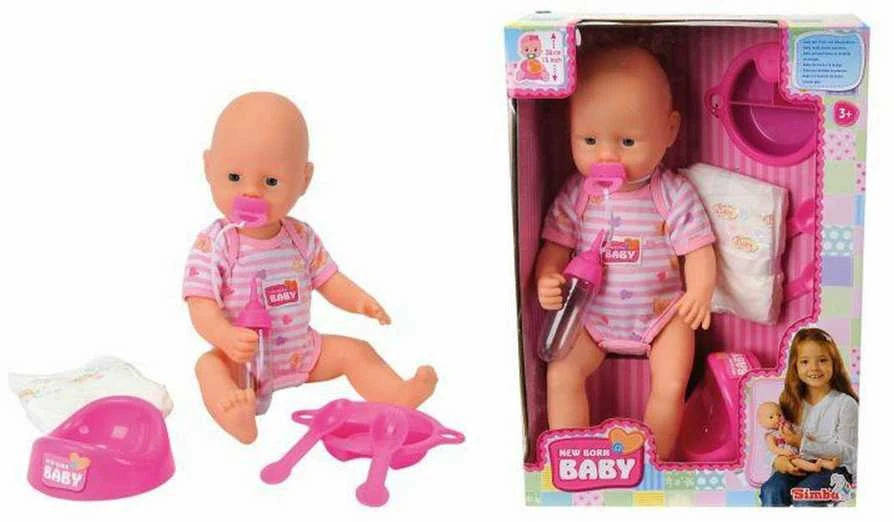 Baby Born „Simba Doll New Born Baby Baby“ su 7 prisijungimu. 38 cm