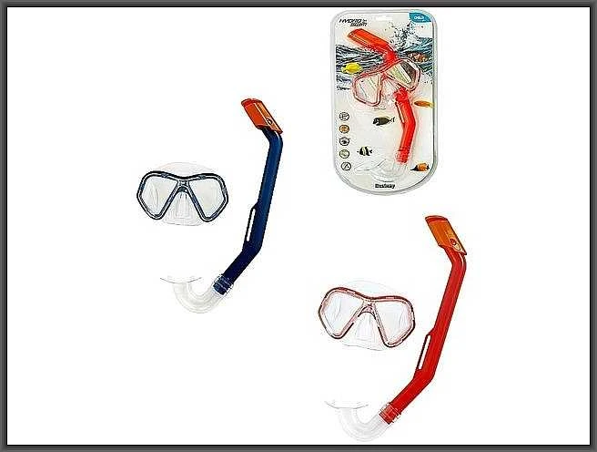 Bestway Rinkinys nardymo kaukė + Tube Rožinė 24023