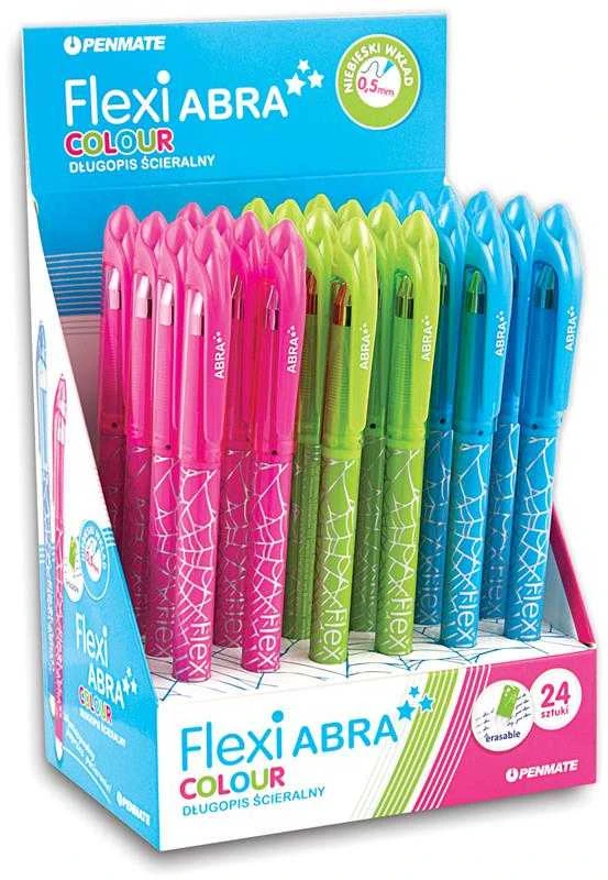 Penmate Flexi Abra trinamų rašiklių rinkinys, 24 vnt.