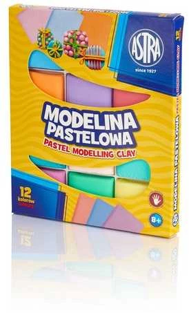 Astra Modelin 12 Colors Pastel (304118007)