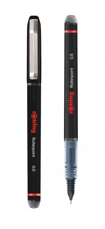 Rašiklis Piešimui / Braižymui Rotring Roller Juodas 0,5 mm - 2146103