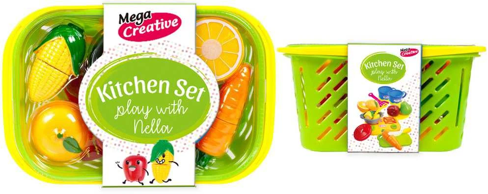 „Mega Creative“ Pjaustomi vaisiai IR DARŽOVĖS KREPŠELĖJE MEGA CREATIVE 452168