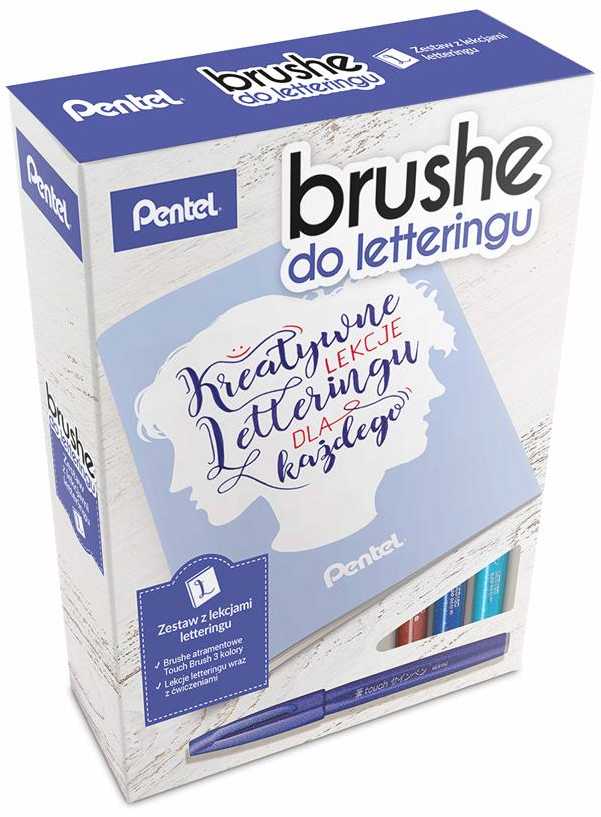 Tombow rinkinys kaligrafijos ABCD raidžių kursui