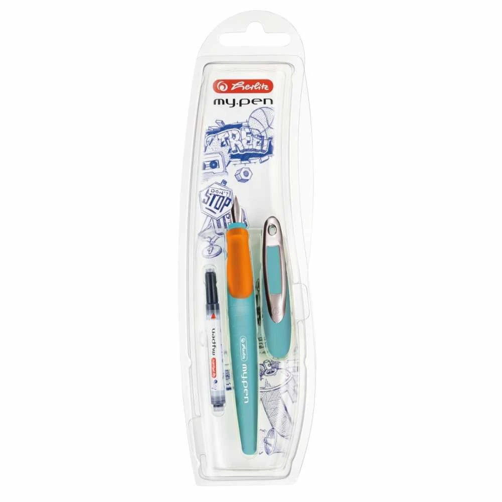 Herlitz My.Pen turkio spalvos plunksnakotis pakuotėje