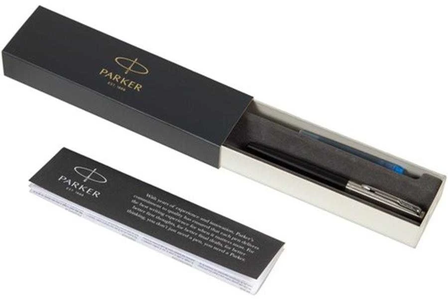 Plunksnakotis Parker Jotter Bond Street Juodas CT Medium Mėlyna
