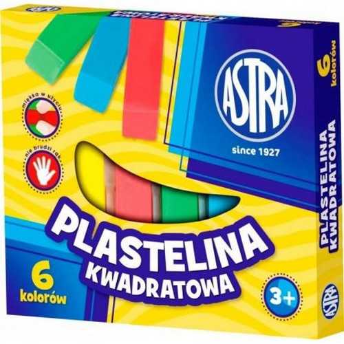 Astra Bertus Plastelina kwadratowa 6 kolorów