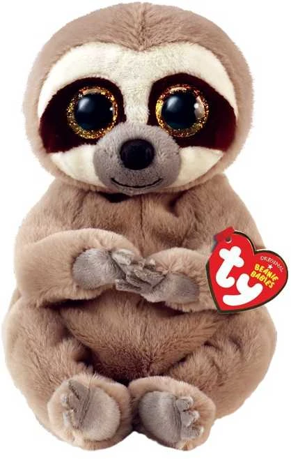 TY Pliušinis žaislas - tinginys, 15 cm aprašymas - Prekės nuotrauka