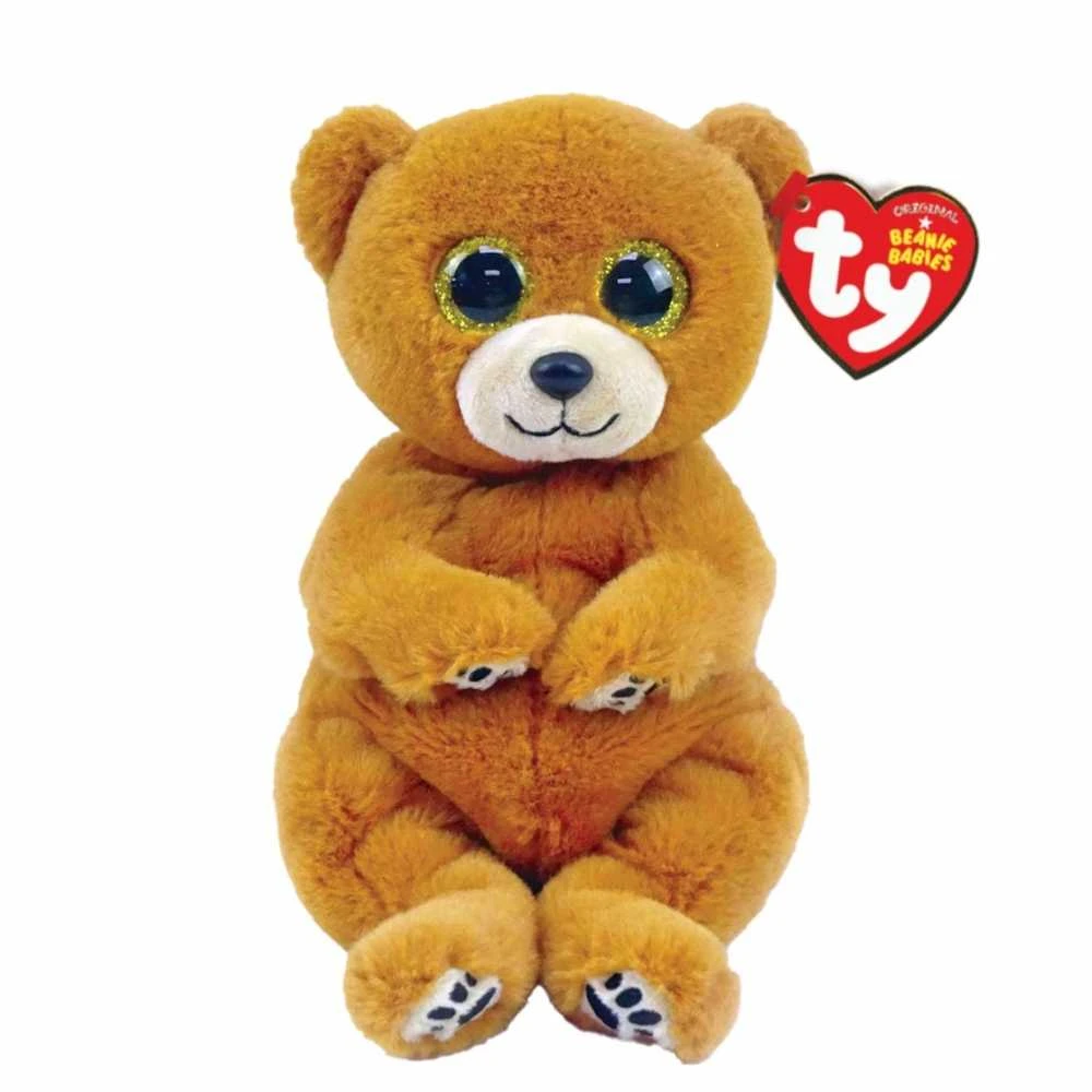 TY Pliušinis žaislas - rudas meškiukas, 15.5 cm aprašymas - Prekės nuotrauka