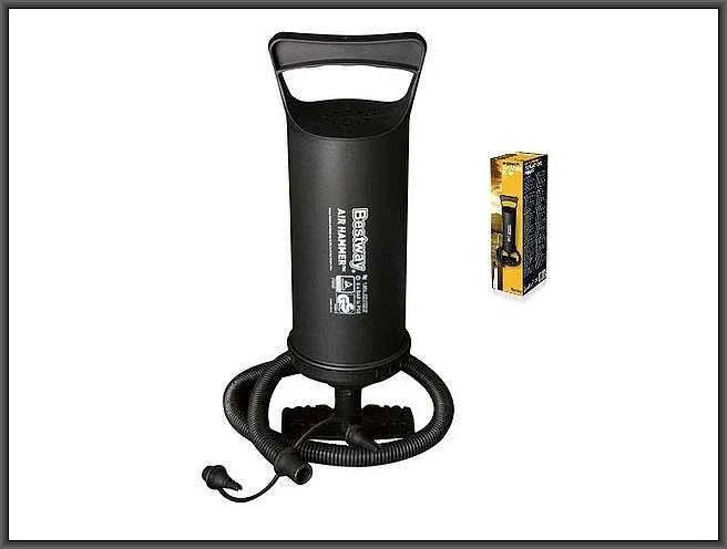 Bestway 62003 rankinė pompa Pastatoma oro pompa Juoda