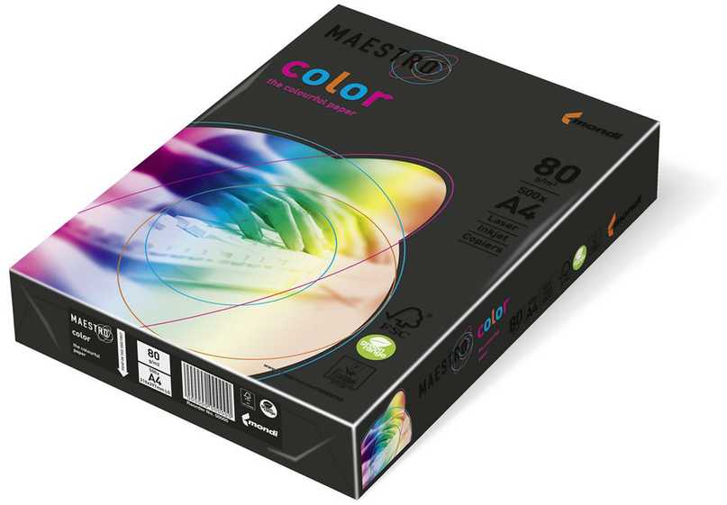 IQ Color A4 80g juodas kopijavimo popierius, 500 lapų