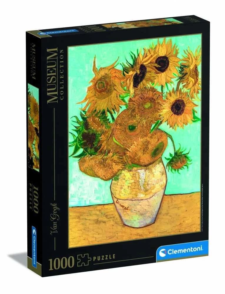 Clementoni Dėlionė 1000 vnt. - Van Gogas: Saulėgrąžos
