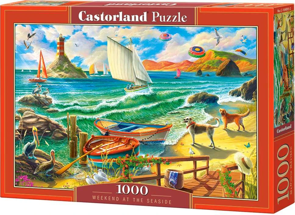 Castorland Dėlionė 1000 vnt. - Laukinė gamta, delfinai