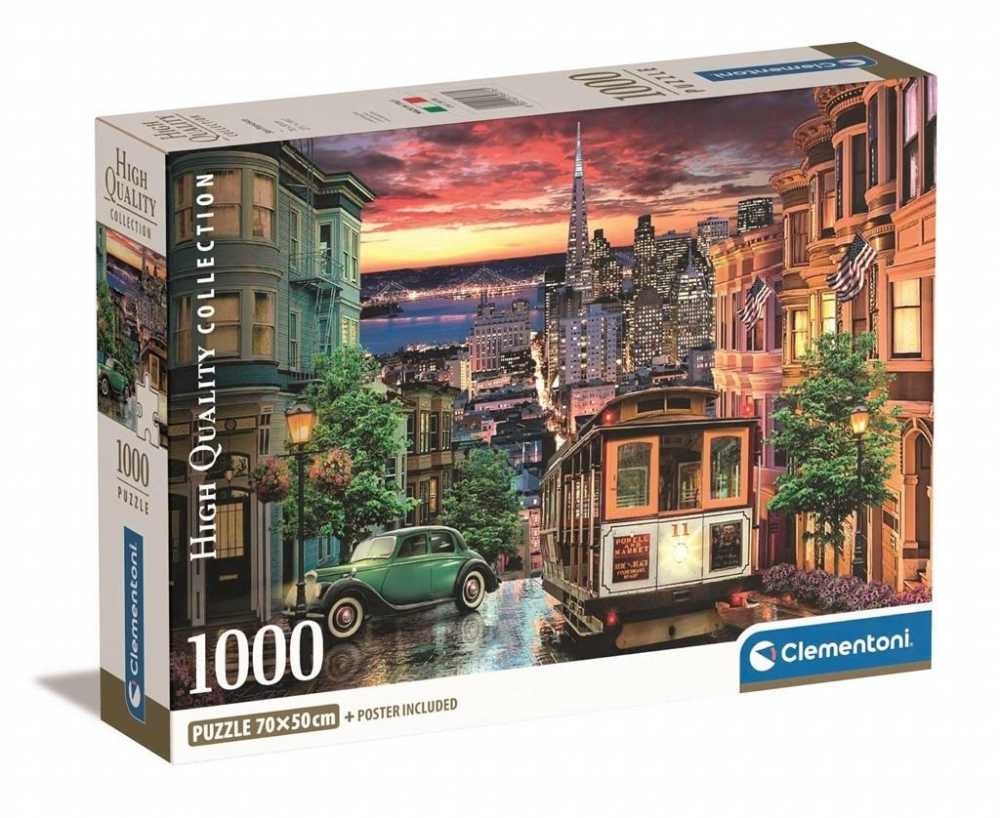 Clementoni Dėlionė 1000 vnt. - San Franciskas