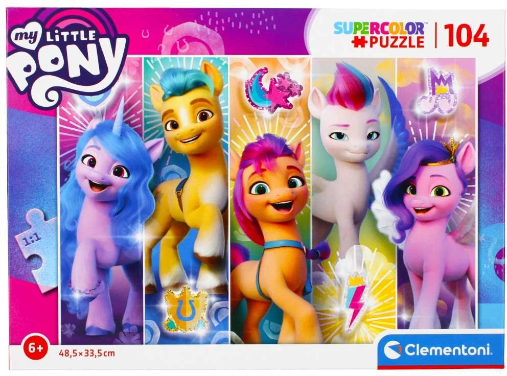 Clementoni Dėlionė 104 vnt. - My Little Pony