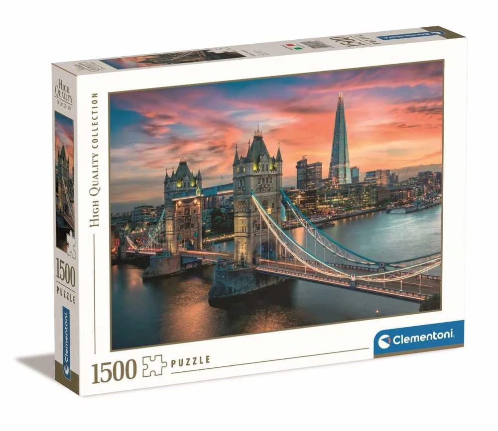 Clementoni Dėlionė 1500 vnt. - Londonas aprašymas - Prekės nuotrauka