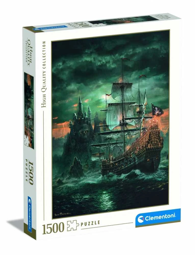Clementoni Dėlionė 1500 vnt. - Piratų laivas