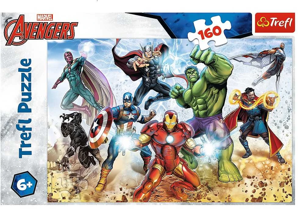 Trefl Dėlionė 160 vnt. - Keršytojai (The Avengers)