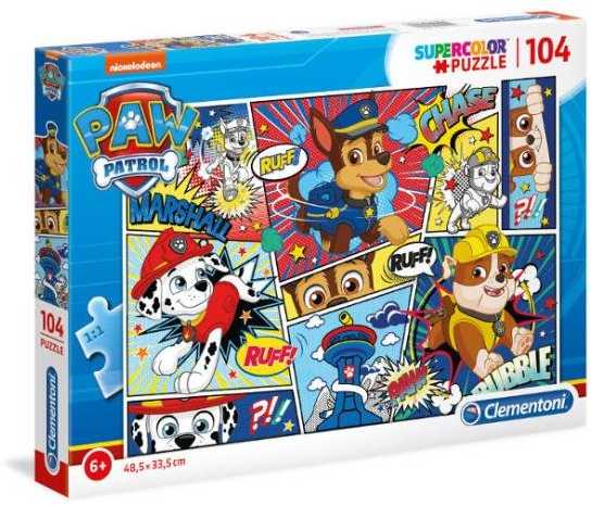 Clementoni Dėlionė 180 vnt. - Šunyčiai patruliai (PAW Patrol)