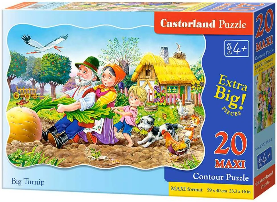 Castorland Dėlionė 20 vnt. - Didelė ropė