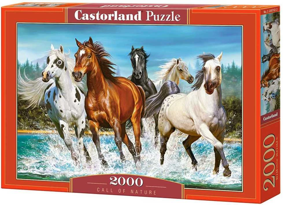 Castorland Dėlionė 2000 vnt. - Gamtos šauksmas