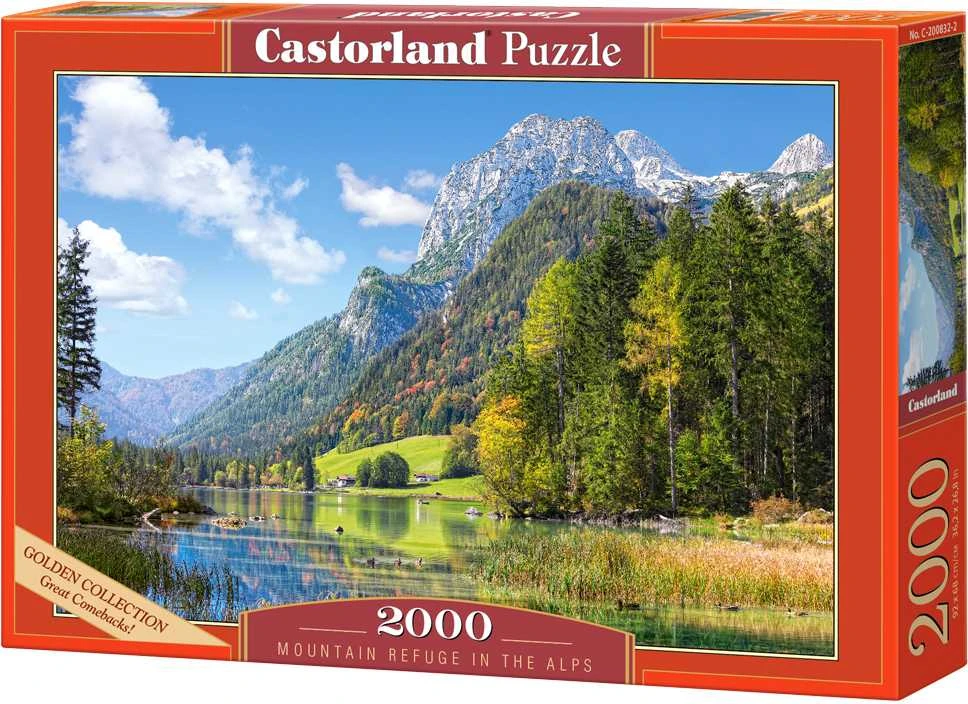 Castorland Dėlionė 2000 vnt. - Alpių kalnai