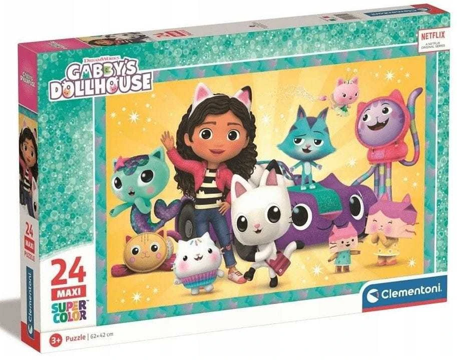 Clementoni Gabby's Dollhouse Dėlionė 24 vnt. - Gabby namai