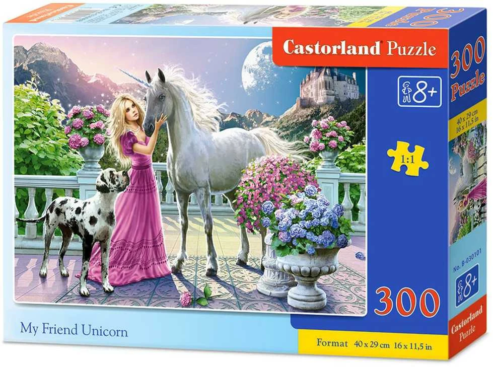 Castorland Dėlionė 300 vnt. - Mano draugas vienaragis