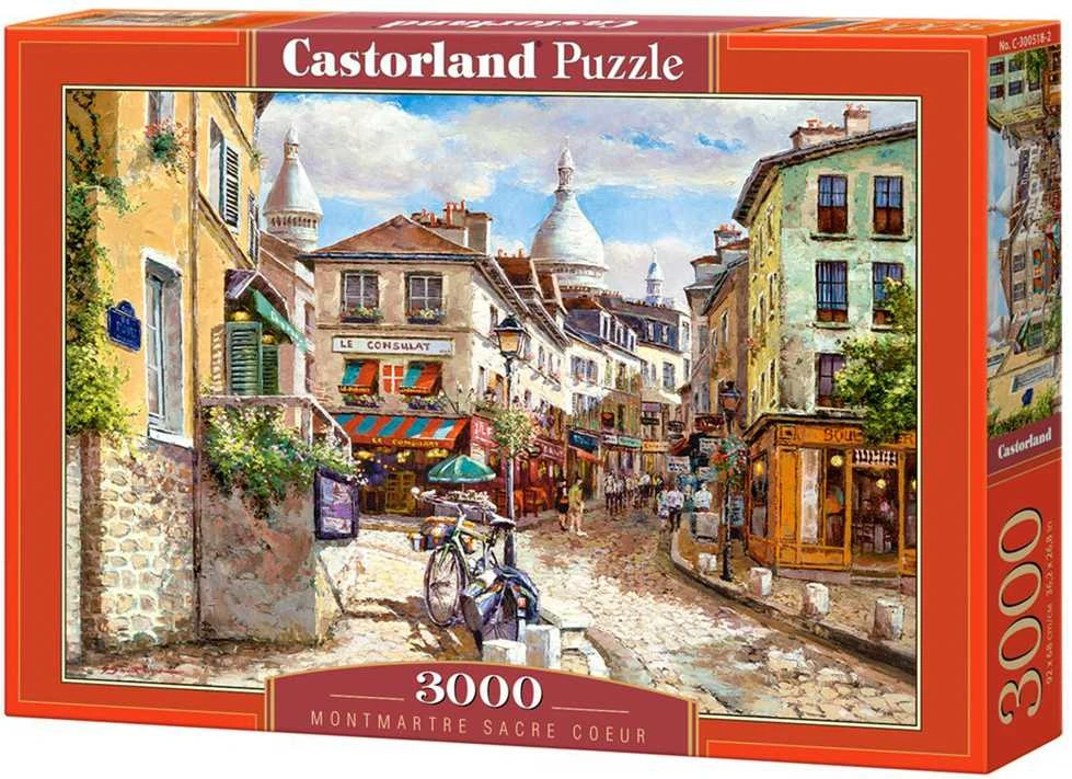 Castorland Dėlionė 3000 vnt. - Mont Marc Sacre Coeur