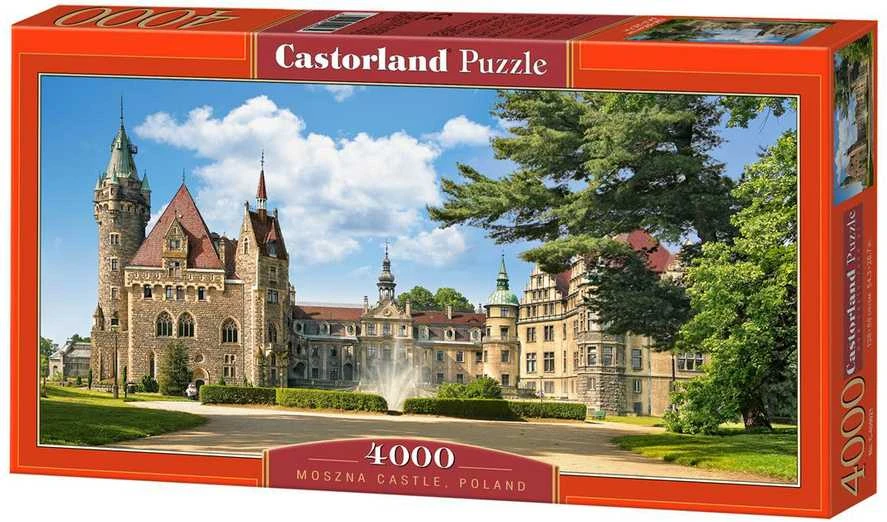 Castorland Dėlionė 4000 vnt. - Mosznos pilis, Lenkija