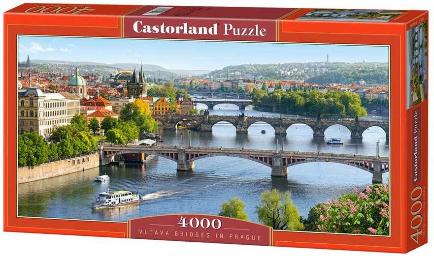 Castorland Dėlionė 4000 vnt. - Praha