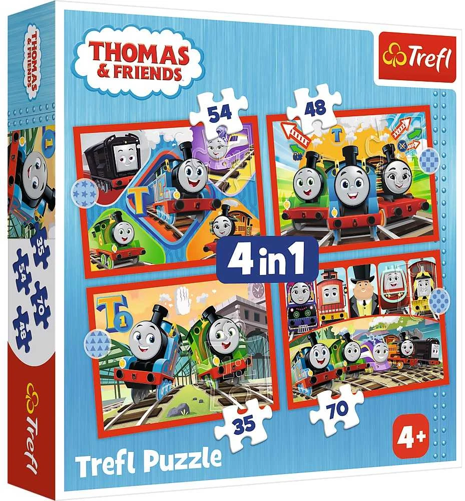Trefl dėlionė 207 vnt. - Traukinukas Tomas