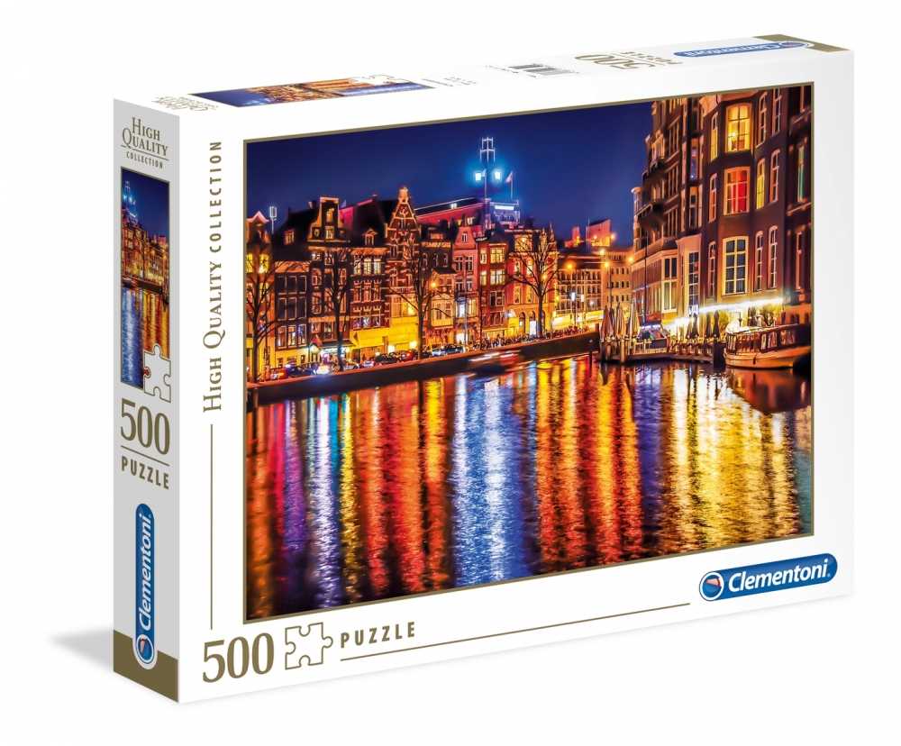 Clementoni Dėlionė 500 vnt. - Amsterdamas
