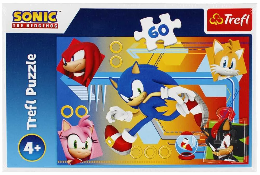 Trefl dėlionė 60 vnt. - Sonic