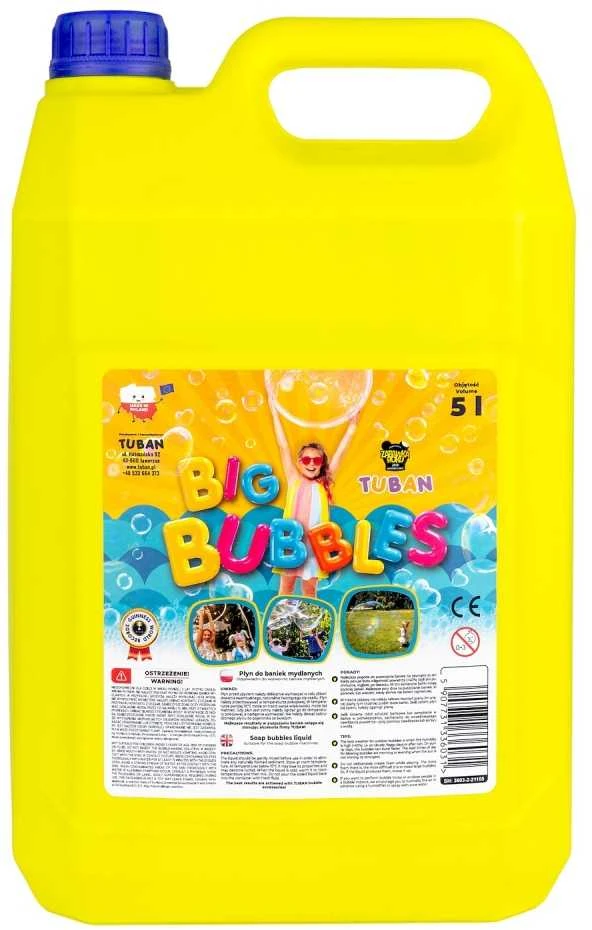 Tuban Muilo burbulų skystis - 5 L