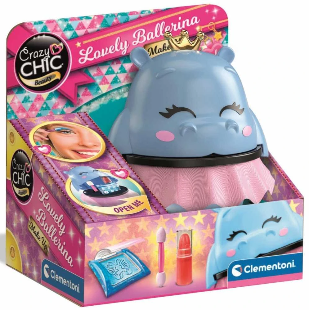 Clementoni Clementoni Crazy chic Makiažo rinkinys Ballerina Hipcia 18114