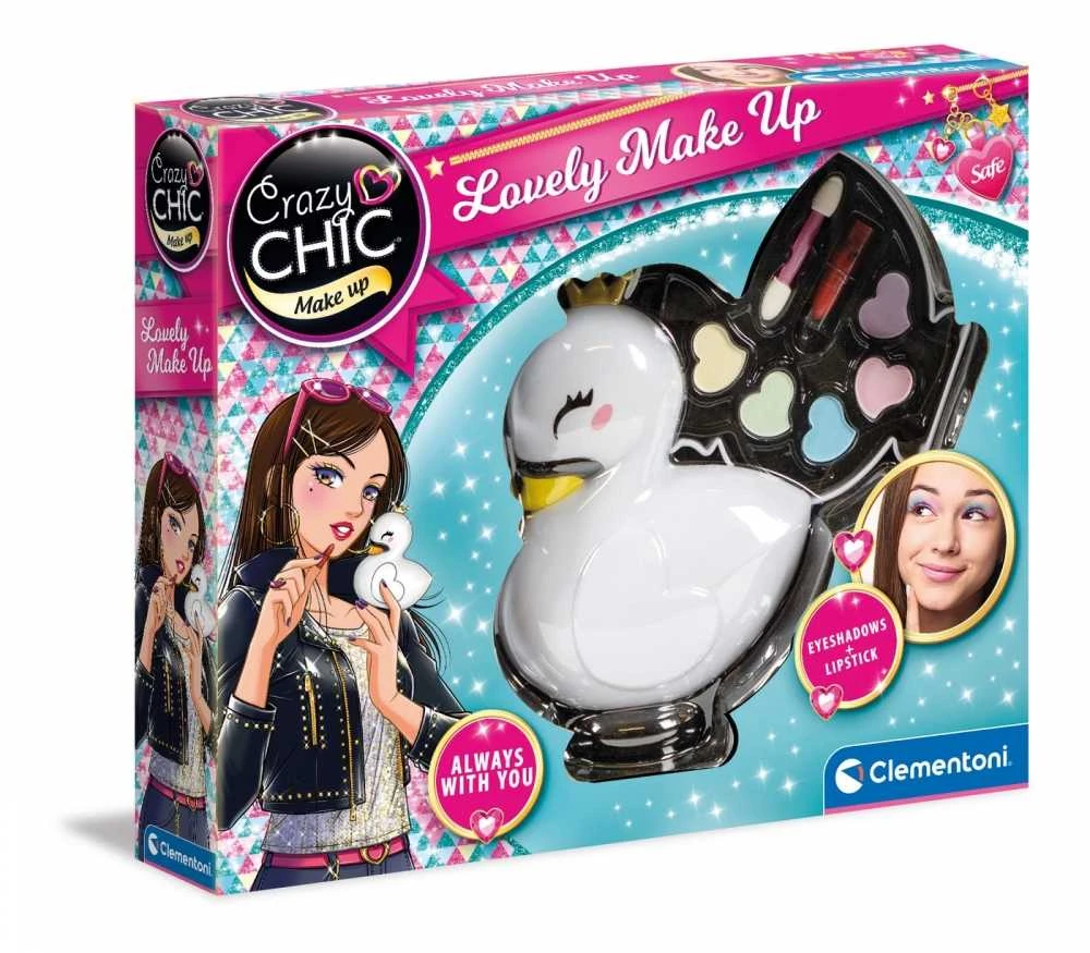CLEMENTONI CRAZY CHIC kosmetikos rinkinys Swan (FI), 18632